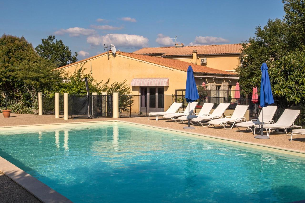 Hotel Les Persedes Lavilledieu  Exterior photo